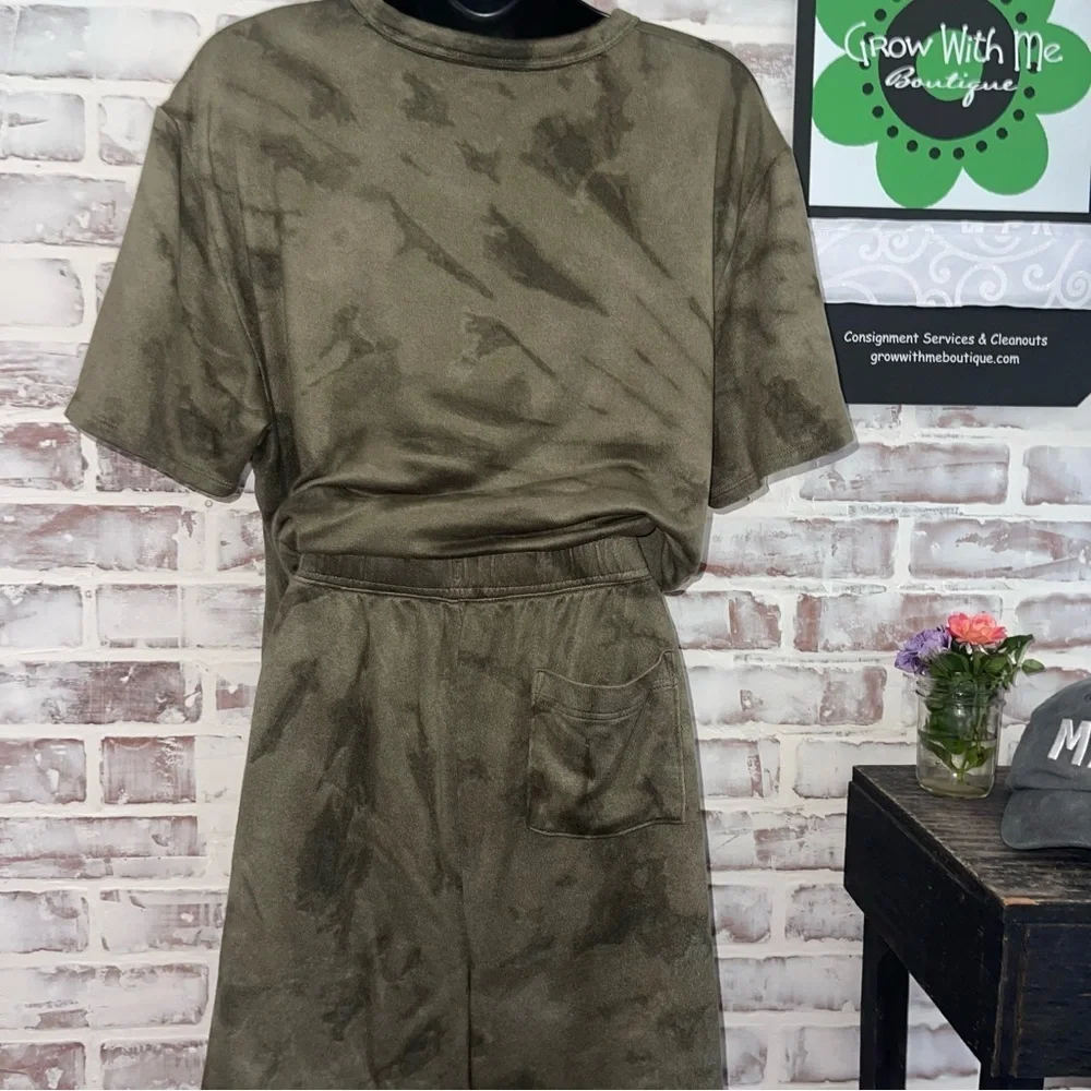 Gilly Hicks pajama lounge set green women’s  large
